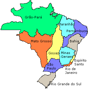 البرازيل في 1789.