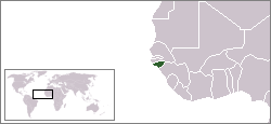 موقع غينيا بيساو