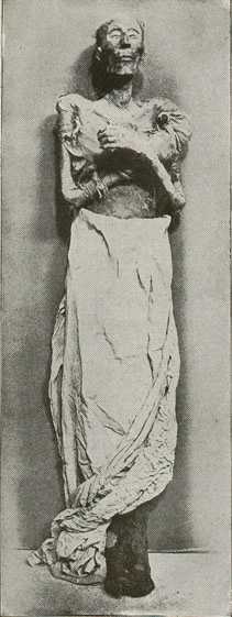 صورة لمومياء الفرعون رمسيس الثاني