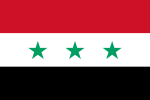 Pan-Arabism (three star variant, proposed for union of Egypt, Iraq, and Syria)