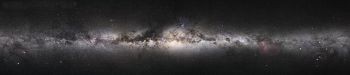 360-degree photographic panorama of the galaxy.