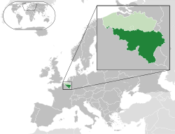 Walloon Regionموقع