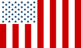 A variation of the flag of the United States used by some Sovereign citizens