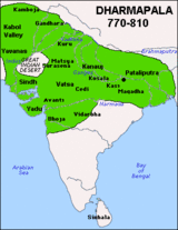 Pala Empire under Dharmapala