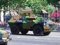 A French VAB, one of the most common wheeled APCs