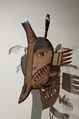 Fish mask of the Yupi'k people, painted wood, Yukon/Kuskokwim region ألاسكا, c. early 20th century