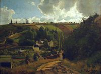 Jallais Hill, Pontoise 1867, Metropolitan Museum of Art