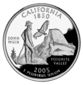 كاليفورنيا quarter dollar coin