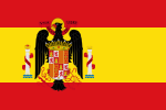 Flag of Spain from 1945 to 1977, now used by national-catholics