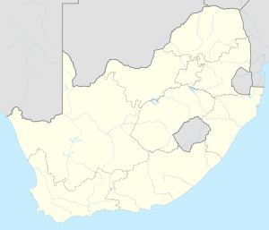 پريتوريا is located in جنوب أفريقيا