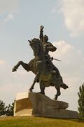 تمثال ألكسندر سوڤوروڤ في ميدان سوڤوروڤ