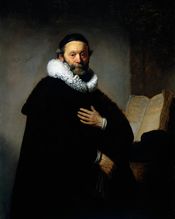 پورتريه يوهانس ڤتنبوگرت، 1633 - واعظ، مثل العديد من أفضل پورتريهات عقد 1630