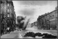 Bombings of the Nevsky prospekt. Nazi bombings killed thousands of civilians in Leningrad