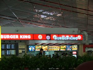 مطعم برگر كينگ في بكين، الصين