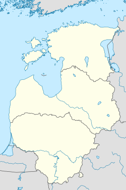 Riga is located in دول البلطيق