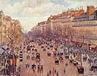 Boulevard Montmartre, Paris, 1897