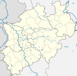 كولونيا Cologne is located in North Rhine-Westphalia