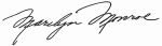 Marilyn Monroe Signature.svg