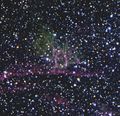 SNR B0544-6910 in the LMC. Credit: ESO