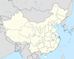 موقع بلدية شنغهاي في الصين