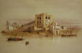 قناطر علي النيل ( من لوحات روبرتس )