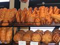 A variety of breads at the Boudin Bakery.