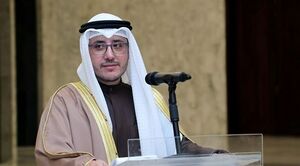 وزير خارجية الكويت الشيخ أحمد ناصر المحمد الصباح