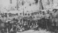 ديسمبر 1917. جنود الفيلق اليهودي عند حائط المبكى بعد استيلاء البريطانيين على القدس.