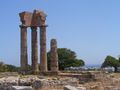 Rhodes town - Temple of Apollo