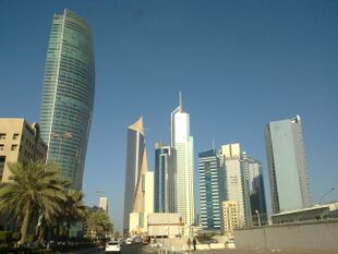 All major buildings in kuwait in one shot by irvin calicut.jpg