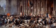 French Revolution of 1848: Republican riots forced King Louis-Philippe to abdicate