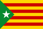 Estelada of Catalan Countries