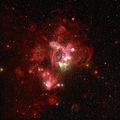 N44 region in the Large Magellanic Cloud. Credit: ESO