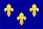 Flag of the Kingdom of France used by French monarchists