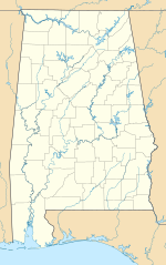 ألباما is located in Alabama