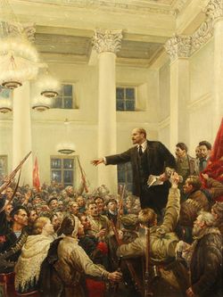 Serov-Lenin proclaims Soviet power.jpg