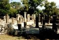 Remains of a chapel in Butrint, Albania.