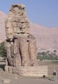 Colossi of Memnon. Representing Amenhotep III, this statue sits outside Luxor.