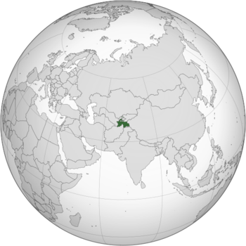 موقع طاجيكستان