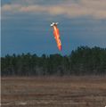 Prototype MOAB an instant before impact on Eglin AFB's Range 70.