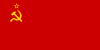 Flag of the Soviet Union, a symbol of Soviet Communism