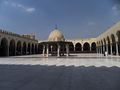 باحة مسجد عمرو بن العاص والميضأة