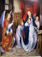 Annunciation, 1480–89, Metropolitan Museum of Art