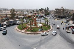 Al-Kiswe town center