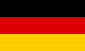 Flag used in Austria by supporters of reunification with Germany