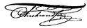توقيع ألكسندر الثاني Alexander II