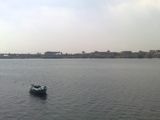 مركب صيد في نهر النيل.