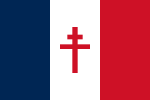 Flag of Free France (1940–1944), a symbol of Gaullism