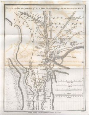 Memphis, Egypt in 1799.
