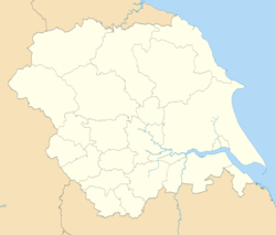 Leeds is located in يوركشاير والهمبر